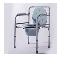 Foster high carbon steel simple commode chair for the elderly