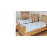 Customized solid wood single nursing bed whole house furniture suitable for aging nursing home self-
